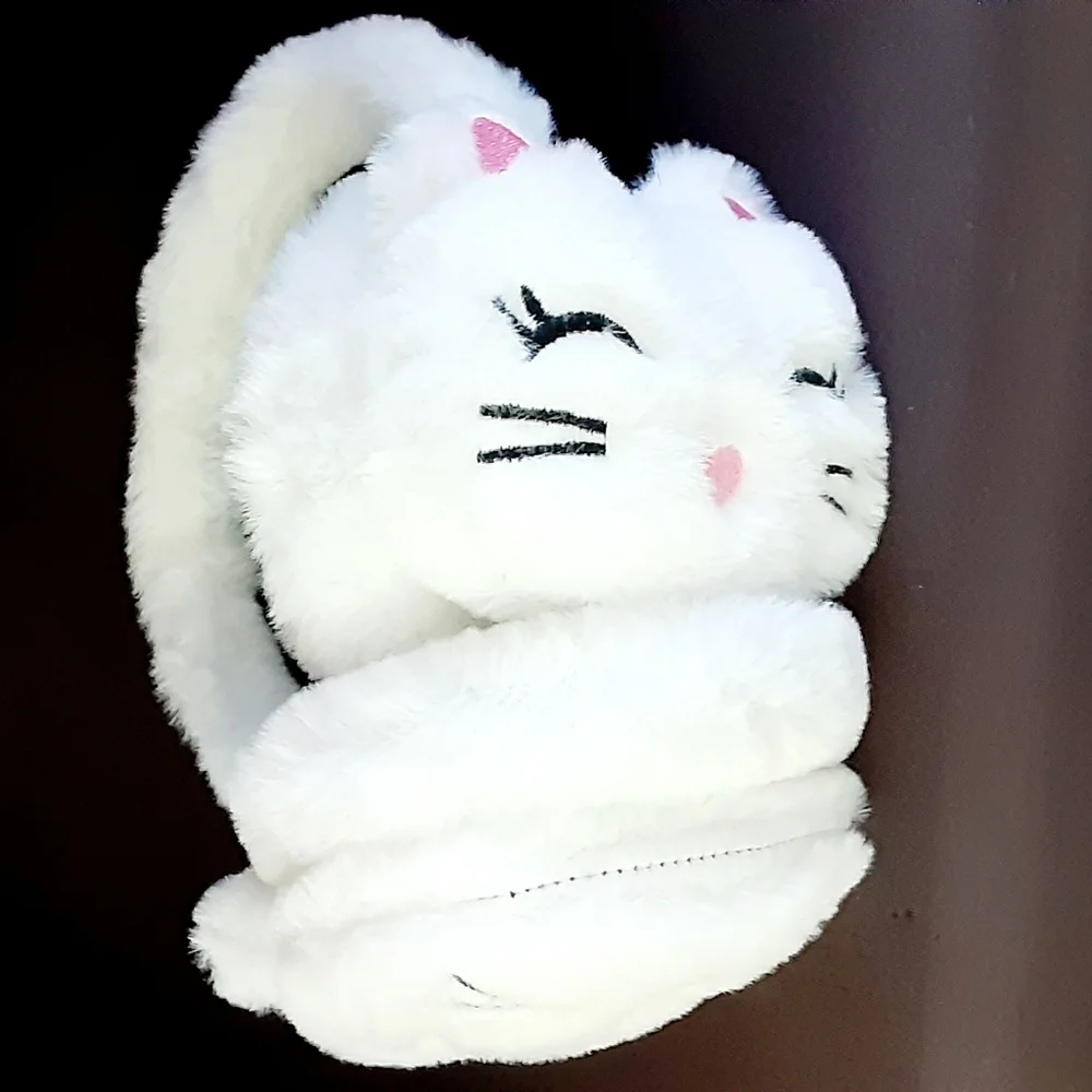 Cute Cartoon Cat Earmuff
